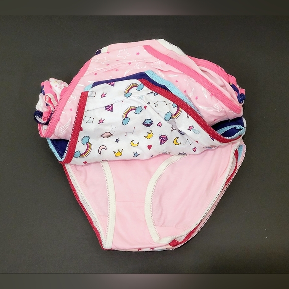 14 PK PANTIES SIZE 10/12 XL 100% COTTON - Picture 5 of 7